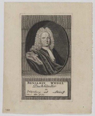 Bildnis des Benjamin Wedel