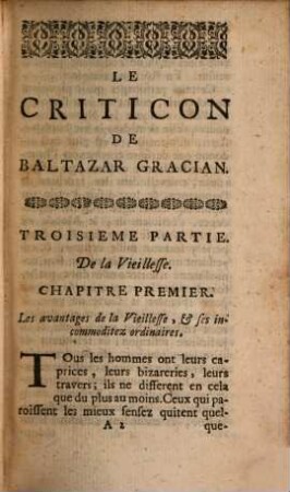 L' Homme Detrompé, Ou Le Criticon De Baltazar Gracian. 3