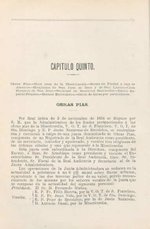 Capitulo quinto