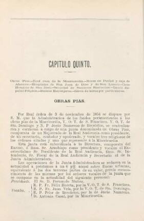 Capitulo quinto