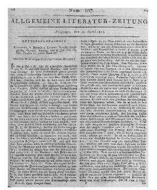 Melchior, H. B.: Comparatio inter commoda atque incommoda educationis publicæ et privatæ. Kopenhagen: Schubothe 1802