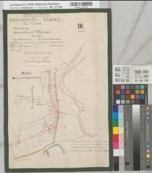 Eversberg (Meschede), Separation Eversberg, Bl.14 Brouillonkarte 1 Velmede Flur 10