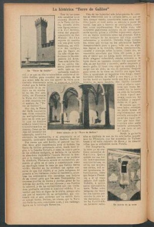 La histórica "Torre de Galileo"