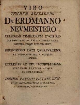 Disp. ... qua specimen theologiae infantum ex articulo de peccato traditur