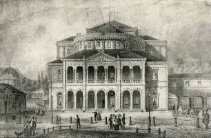 Das Hoftheater zu Karlsruhe