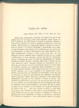 Cartas son cartas