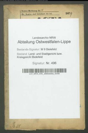 Sonstige: Ronsieck, Anne Friederike Wilhelmine, geb. Meyer-Diedrich; Ehepartner: Ronsieck, Caspar Heinrich: