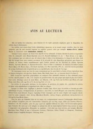 Nouveau dictionnaire de géographie universelle : Contenant 1. La géogr. physique, 2. La géogr. politique, 3. La géogr. économique, 4. L'ethnologre, 5. La ǵéogr. historique, 6. La bibliogr., 8. Supplément. A - C. - 1897. - [ca. 800] S.