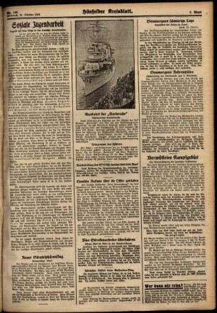 Zweite Ausgabe vom Mittwoch, den 24. Oktober 1934.