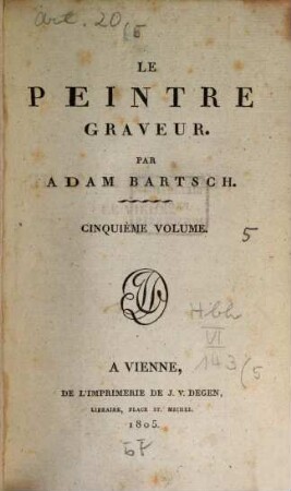 Le peintre graveur, 5