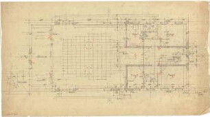 Döllgast, Hans; Traunreut (Bayern); Kath. Pfarrkirche "Zum Heiligsten Erlöser" - Grundriss EG