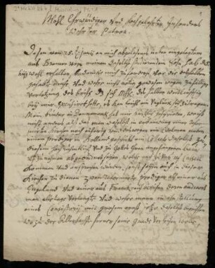 Brief von Moritz Musculus an Friedrich Lucae