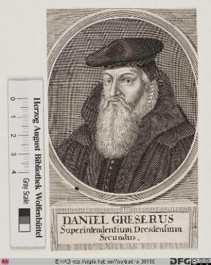 Bildnis (Hans) Daniel Greser