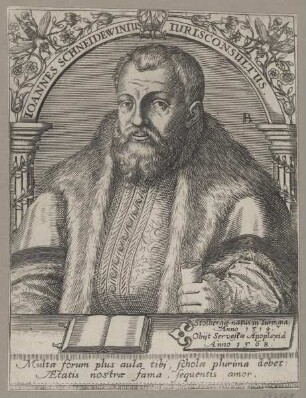 Bildnis des Ioannes Schneidewinius