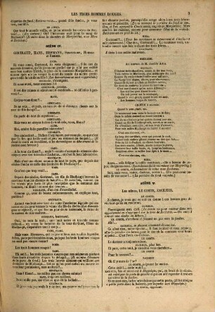 Le fils du diable : Drame en cinq actes et onze tableaux, précédé de Les trois hommes rouges, prologue, par Paul Féval et Saint-Yves. [d. i. Édouard Deadde] Représenté pour la 1. fois, à Paris, sur le Théâtre de l'Ambigu-Comique, le 24 août 1847