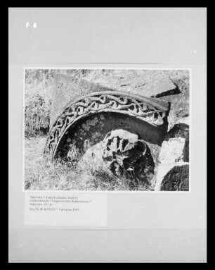 Fragment eines Rankenfrieses
