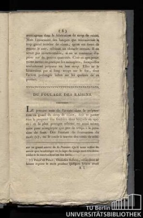 Du foulage des raisins