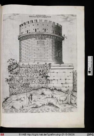 Das Grab der Cecilia Metella.