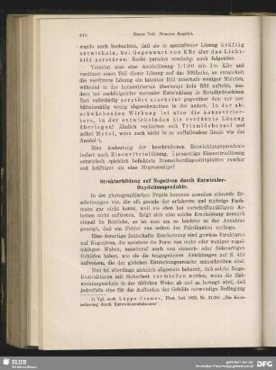 Strukturbildung auf Negativen durch Entwickler-Oxydationsprodukte