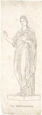 Stegmann, Carl von; Antike Skulpturen - La Providence (Ansicht)