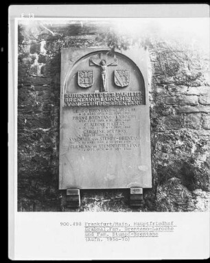 Grabmal der Familien Brentano-Laroche und Stumpf-Brentano