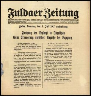 Ausgabe vom Dienstag, den 03. Juli 1917.
