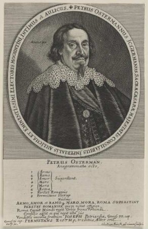 Bildnis des Petrus Ostermannus