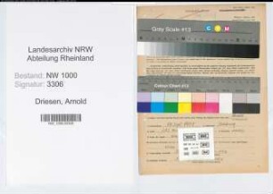 Entnazifizierung Arnold Driesen, geb. 19.09.1901 (Missionar)