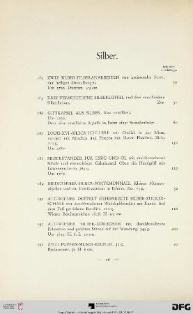 Silber (Nr. 184-247)