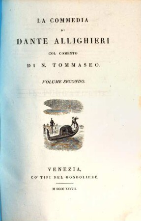 La commedia di Dante Alighieri, 2