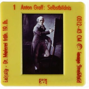 Graff, Selbstbildnis mit Staffelei