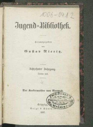 Der Kerkermeister von Norwich, oder: das siebente Gebot
