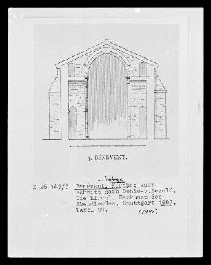 Bénévent-l'Abbaye, Kirche