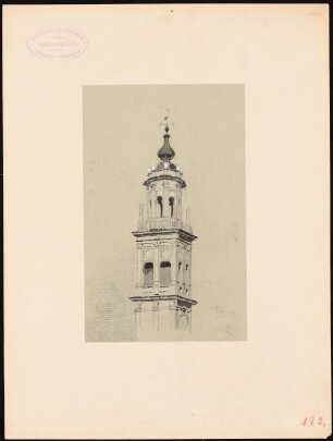 San Paolo, Parma: Perspektivische Ansicht