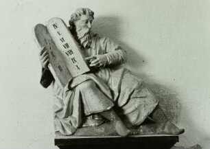 Moses (Rest eines Schnitzaltars)