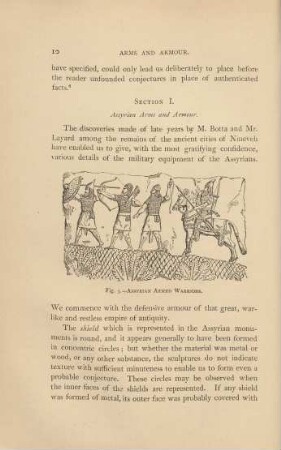 Section I. - Assyrian arms and armour