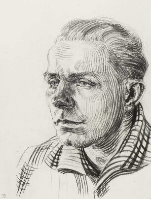 Porträtstudie Heinz Hempel
