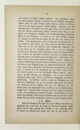 § 17. Cäsar