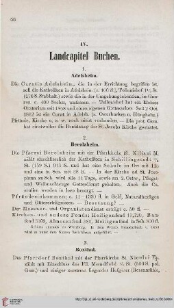 IV: Landcapitel Buchen