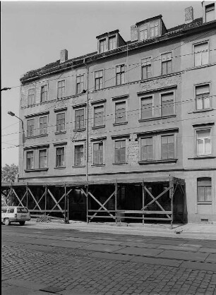 Dresden-Friedrichstadt, Schäferstraße 62. Wohnhaus (um 1865)