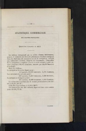 Statistique commerciale
