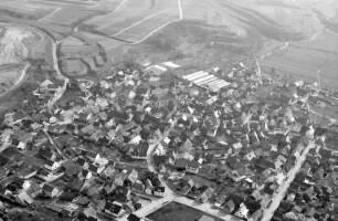 Merdingen: Ortsbild von Norden