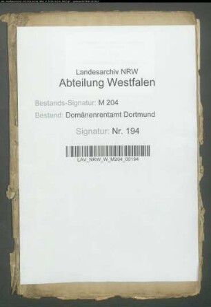 Der Hof Klöter in Horstmar: regulierung der gutsherrlichen Abgaben und Rechte und Ablösung der fixen Rente