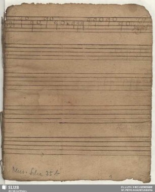 14 Motets - Mus.Sche.35b : V (X)