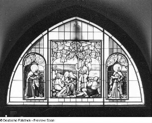 Göttingen. St.-Johannis-Kirche. Glasfenster