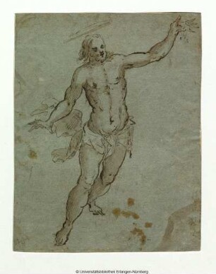 Christus, gen Himmel fahrend