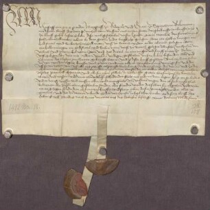 Markgraf Christoph I. von Baden verkauft an Panthall von Niefern Güter daselbst, die er von dem Kloster Maulbronn gekauft hatte