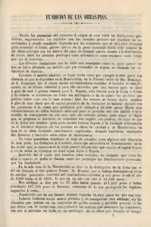 Fundicion de las obras-pias