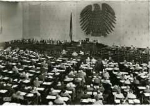 Plenarsitzung des Deutschen Bundestages