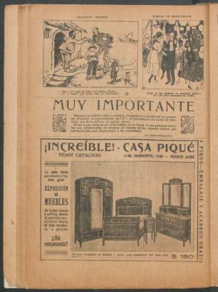 Sagacidad infantil [y] Fiestas de beneficencia - [Viñetas cómicas]